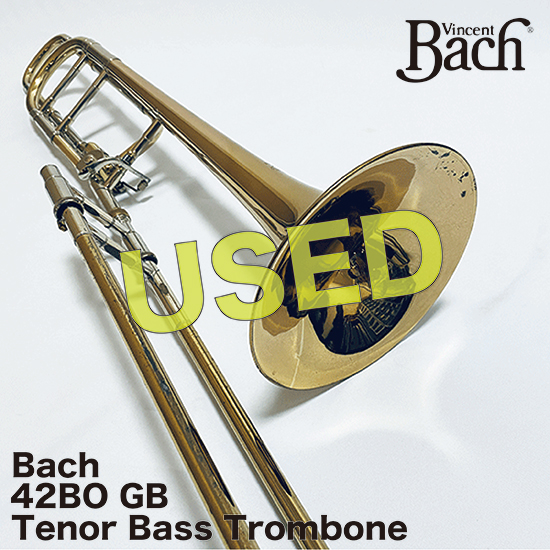 【中古品】 バック テナーバストロンボーン 42BOGB Bach TenorBassTrombone