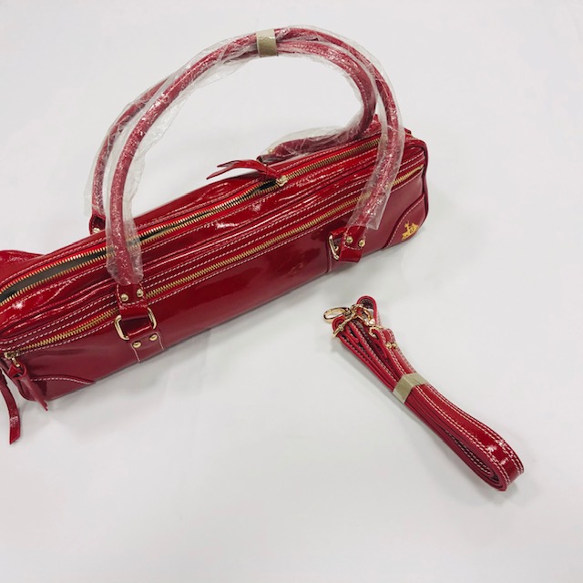 FluterScooter フルートスクーター フルートバッグ 【Red Patent Leather】 フルートスクーター サブ画像1