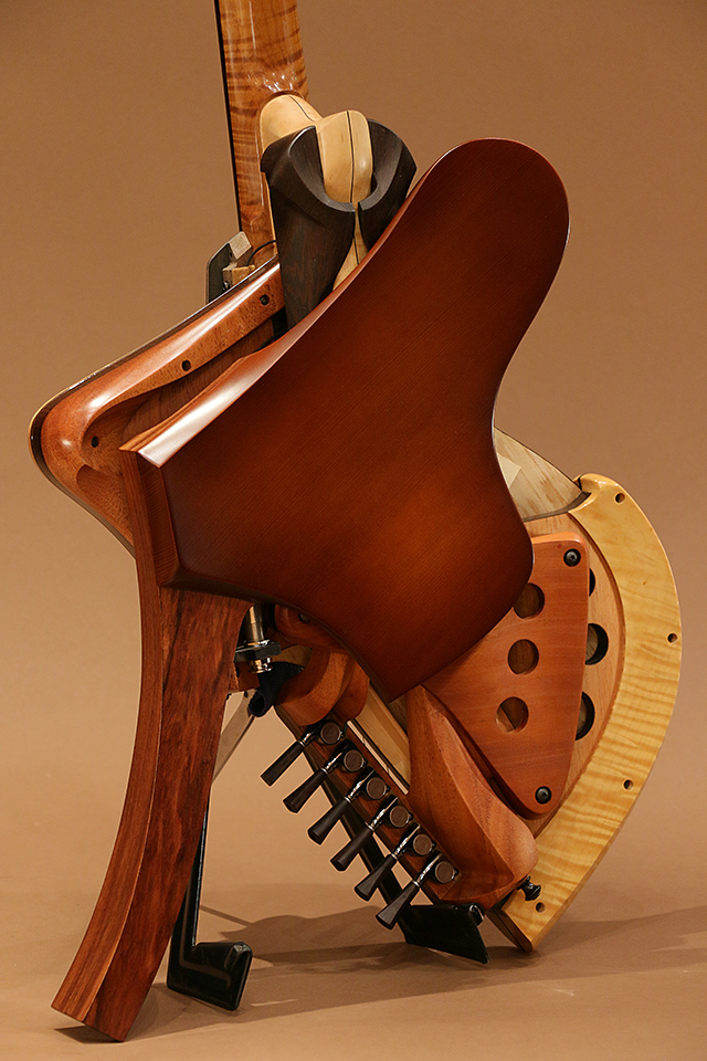 Michihiro Matsuda Guitars Matsuda headless arched top acoustic electric guitar ミチヒロ・マツダギターズ サブ画像3