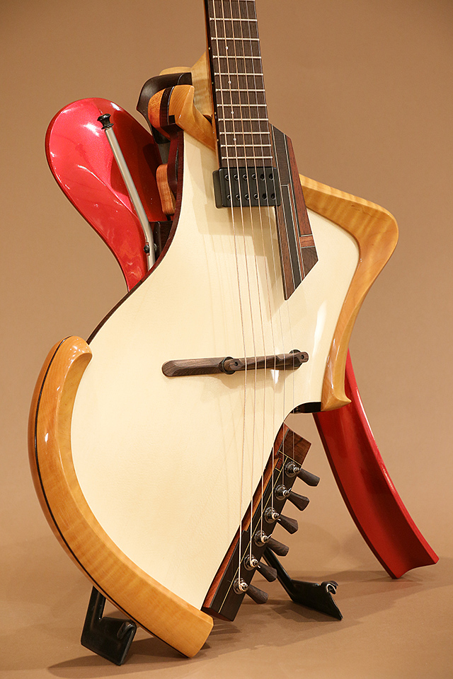 Michihiro Matsuda Guitars Matsuda Headless Arched Top Acoustic Electric Guitar ミチヒロ・マツダギターズ サブ画像2