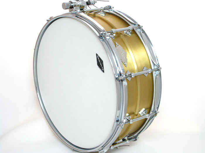 Craviotto 【世界限定40台限定】Master Metal brass snare Drum 14×5,5 クラビオット サブ画像8