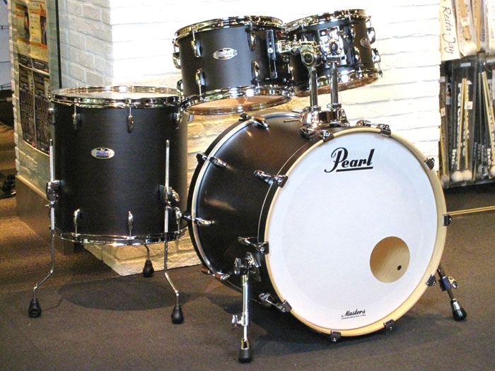 【送料無料】MCT924BEDP/C 124 Mat Black Mist Masters Maple Complete Drum Set