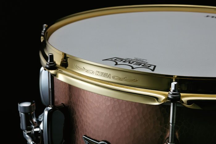 TAMA TCS1465H HAND HAMMERED COPPER STAR Reserve Snare Drum タマ サブ画像1