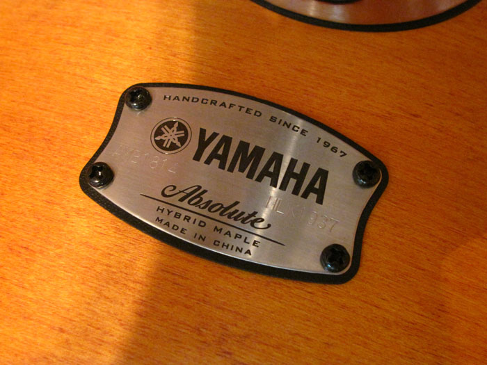 YAMAHA Absolute Hybrid Maple Be-Bop Kit 18 12 14 Vintage Natural ヤマハ サブ画像12