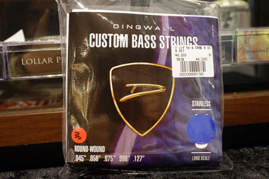 CUSTOM BASS STRINGS [STAINLESS 6ST] SET ROUND-WOUND .030-.127