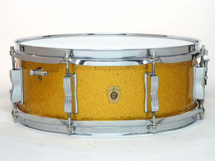 Ludwig 【VINTAGE】60's Jazz Festival Sparkling Gold Pearl ラディック サブ画像1
