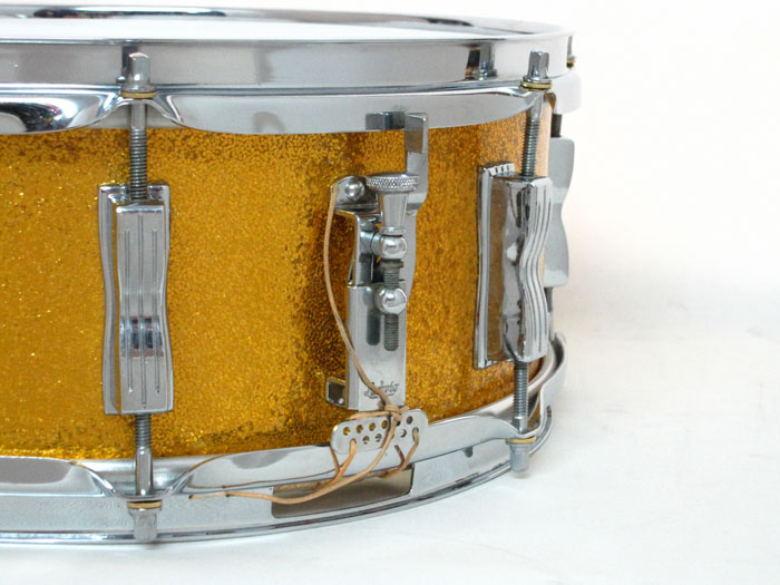 Ludwig 【VINTAGE】60's Jazz Festival Sparkling Gold Pearl ラディック サブ画像3