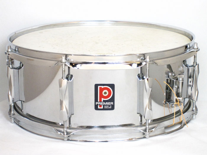 PREMiER 【VINTAGE】80's PD1005 Premier Snare Drum Steel 14