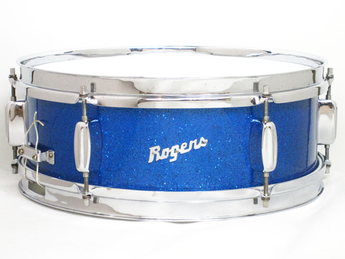 Rogers 【VINTAGE】Early 60's Luxor Model Blue Sparkle Pearl 14x5 Cleveland Ohio ロジャース サブ画像1
