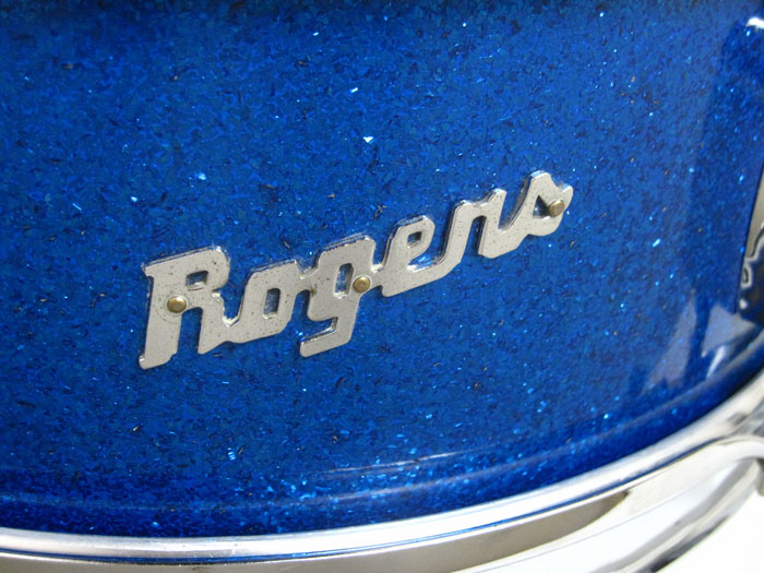 Rogers 【VINTAGE】Early 60's Luxor Model Blue Sparkle Pearl 14x5 Cleveland Ohio ロジャース サブ画像2