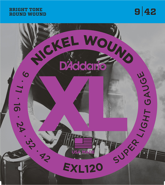 D'Addario EXL120 [Nickel Wound 09-42] ダダリオ