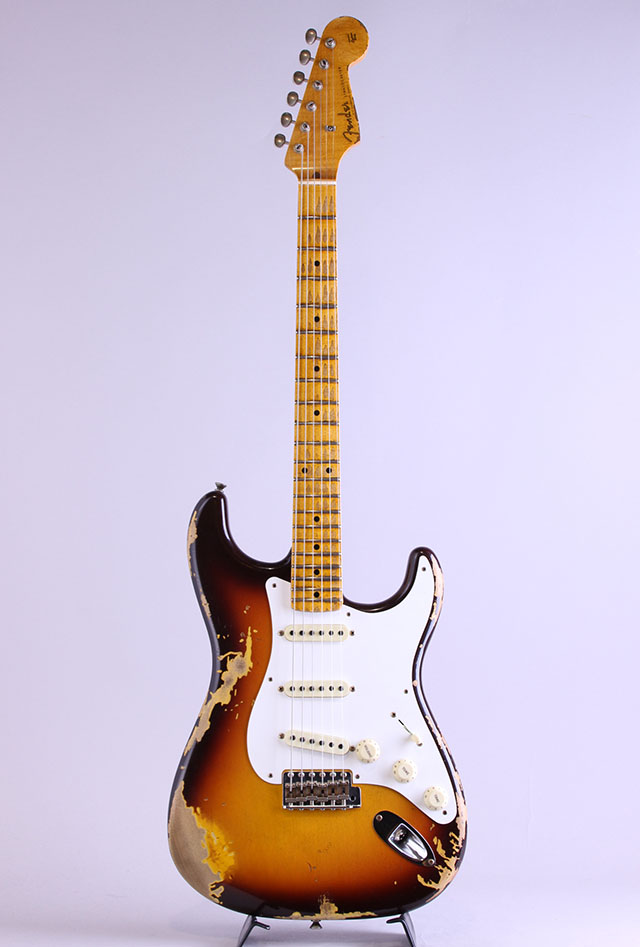 FENDER CUSTOM SHOP 1958 Stratocaster Heavy Relic Faded Chocolate 3-Color Sunburst【S/N:CZ532505】 フェンダーカスタムショップ サブ画像3