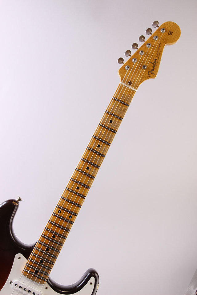 FENDER CUSTOM SHOP 1955 Stratocaster Heavy Relic Wide Fade Chocolate 2-Color Sunburst フェンダーカスタムショップ サブ画像5