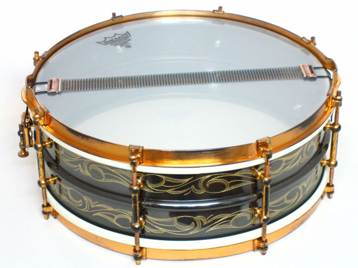 AK Drums Black Beauty Model 14×5 Black Nickel Over Brass AK ドラムス サブ画像10