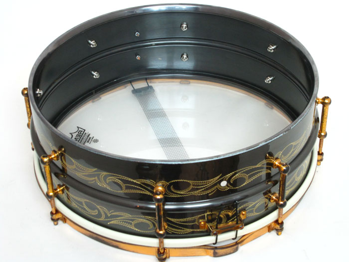 AK Drums Black Beauty Model 14×5 Black Nickel Over Brass AK ドラムス サブ画像7