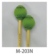M-203N Medium（黄緑）マリンバマレット | 【MIKIGAKKI.COM】 Drum 