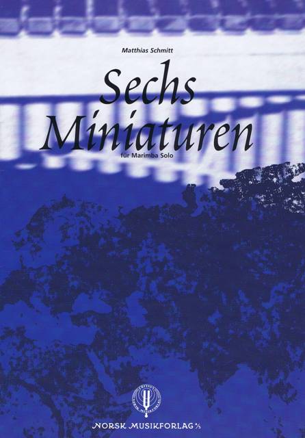 【ネコポス発送】マリンバソロ『M.シュミット/マリンバのための6つの小品』