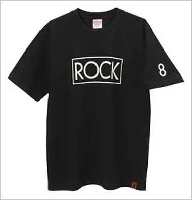 【廃盤決定・残りわずか】オリジナルドラムTシャツ　ROCK BLACK