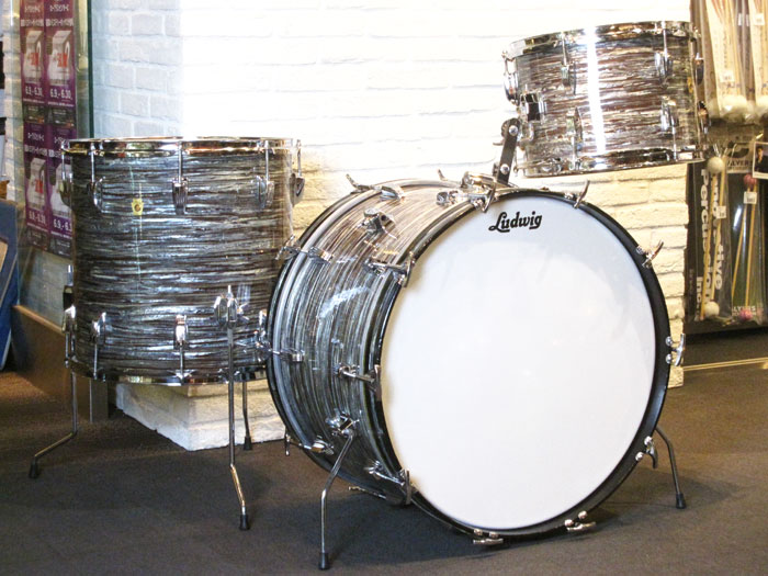 Ludwig 1965-66' Super Classic 22 16 13 Oyster Blue Pearl ラディック