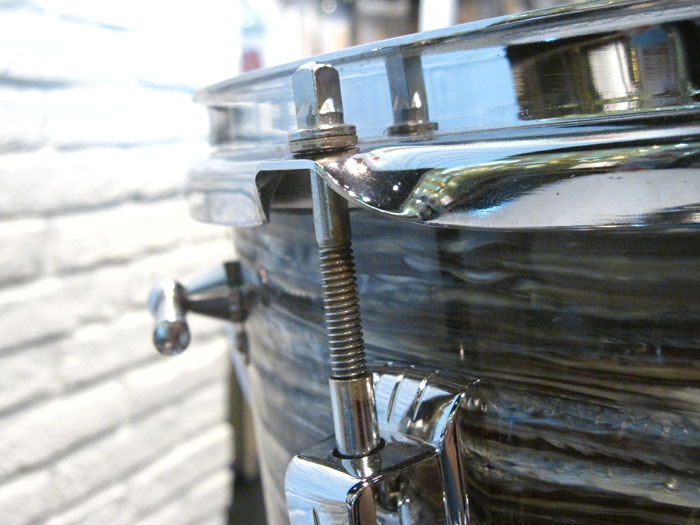 Ludwig 1965-66' Super Classic 22 16 13 Oyster Blue Pearl ラディック サブ画像6