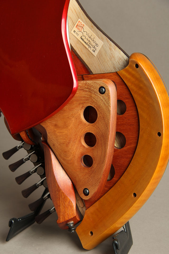 Michihiro Matsuda Guitars Matsuda headless arched top acoustic electric guitar ミチヒロ・マツダギターズ サブ画像14
