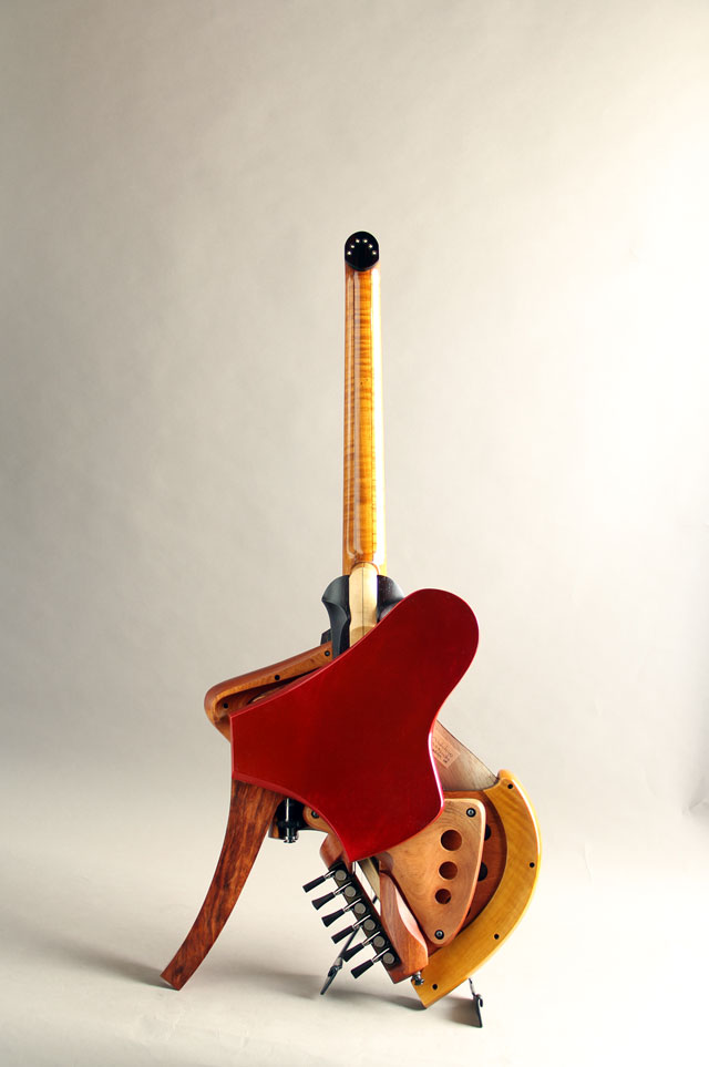 Michihiro Matsuda Guitars Matsuda headless arched top acoustic electric guitar ミチヒロ・マツダギターズ サブ画像4