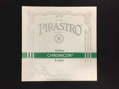 PIRASTRO 【ネコポス発送】ヴァイオリン弦 Chromcor（クロムコア） E線 ボール  4/4 ピラストロ バイオリンゲン
