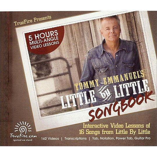TOMMY EMMANUEL / "LITTLE BY LITTLE" SONGBOOK [3枚組CD-ROM]