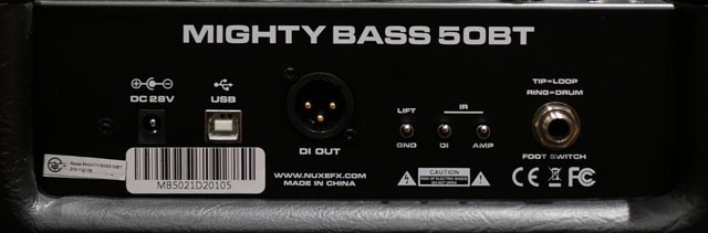 NUX Mighty Bass 50BT ニューエックス サブ画像4