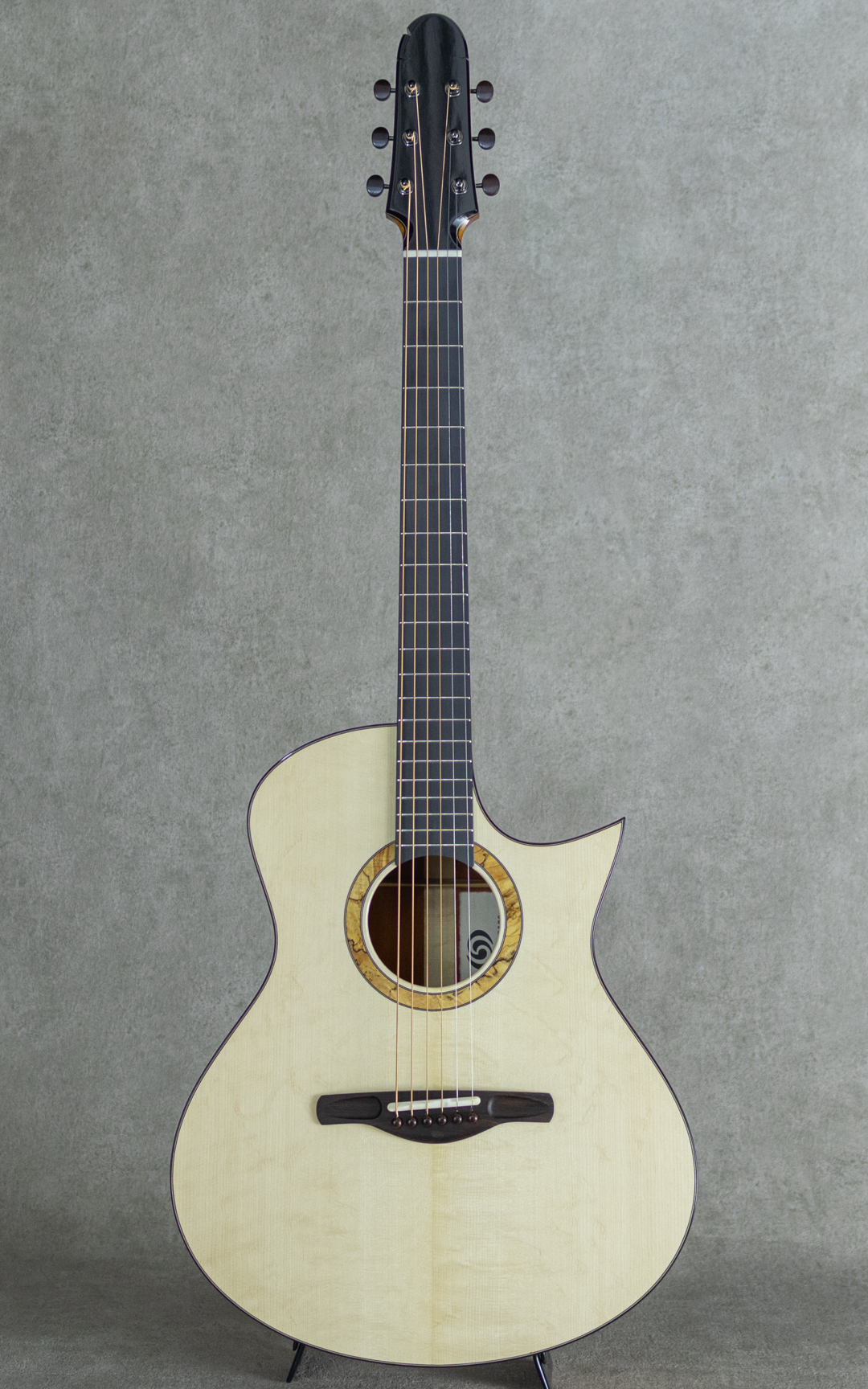 Hiroshi Ogino Guitars Model OM Cutaway Sayla Bearclaw German Spruce / Pernambuco ヒロシ オギノ  荻野 裕嗣 サブ画像1