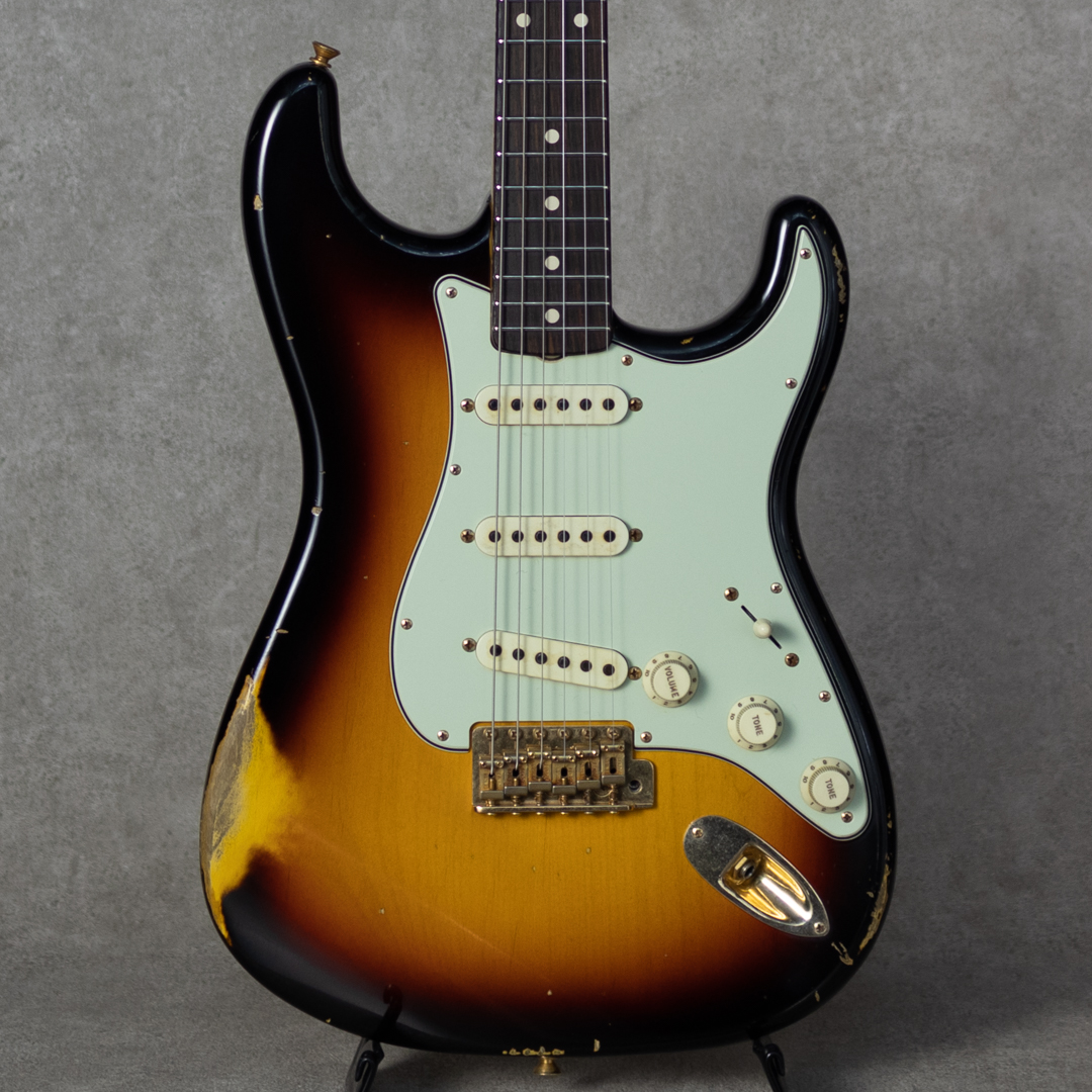 MBS 1961 Stratocaster Relic 3 Color Sunburst  Built by Jason Smith