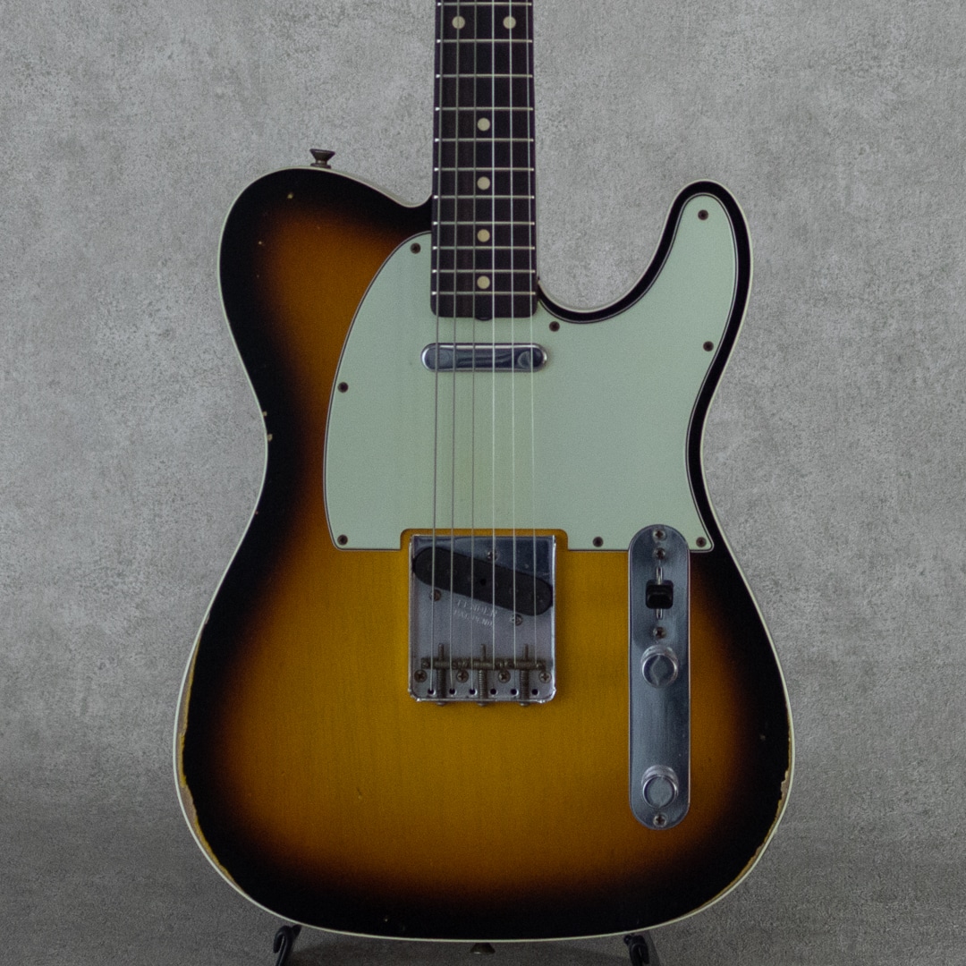 1962 Telecaster Custom Relic Faded 3Tone Sunburst