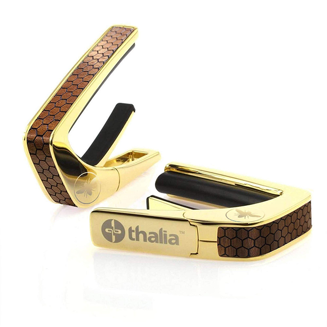 Thalia Capos 24K Gold finish with Save The Bees Honeycomb タリアカポ