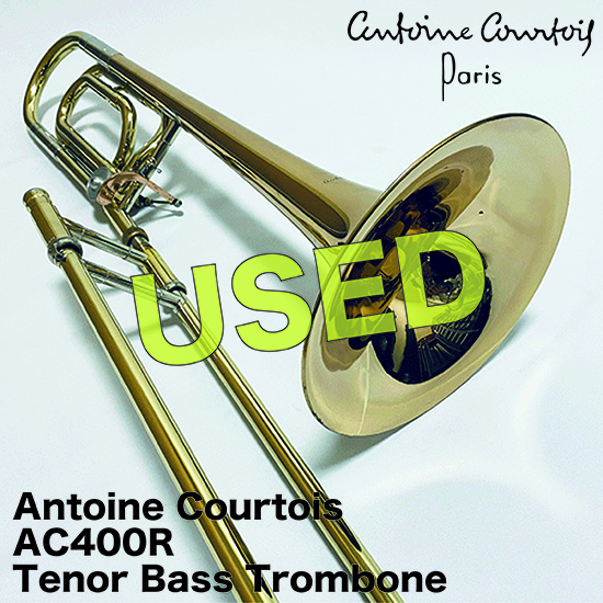 【中古品】 クルトワ テナーバストロンボーン AC400R USED Courtois TenorBassTrombone