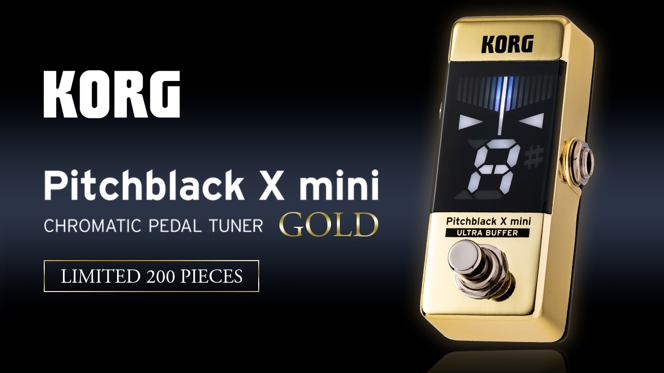 KORG Pitchblack X mini（箱付き） KORG Pitchblack X mini GOLD