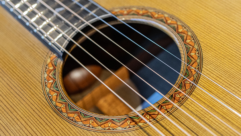 ギター Hiroyuki Ogawa 大分県竹田市にてルシアー早瀬輪氏により製作される「Hayase