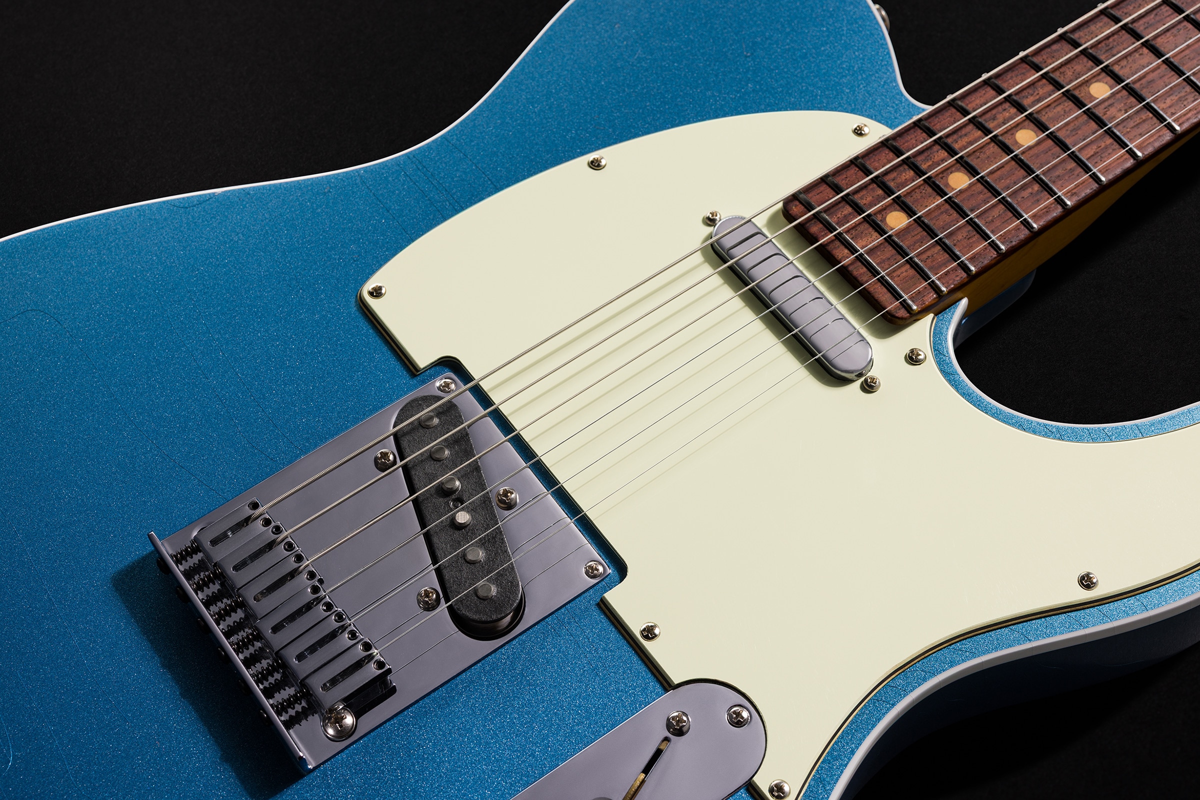 American Ultra Luxe Vintage '60s Telecaster Custom /Lake Placid Blue/Rosewood Fingerboard