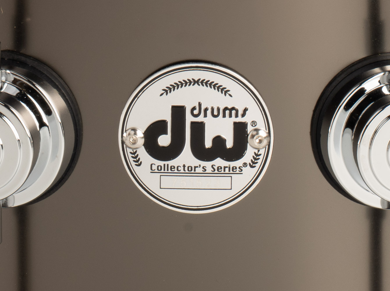 DRVD6514SVCBK Collector's Metal Snare / Satin Black Over Brass