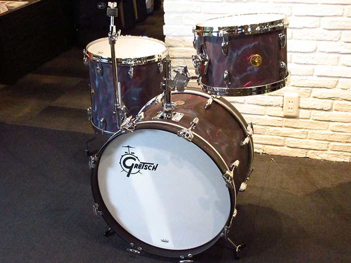 USA Custom Series 3pc Set 20" 12" 14" Peacock Satin Flame