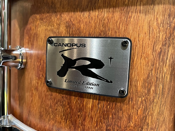 AR-1460MMI Rosewood Hollow Snare Drum / Miki Musical Instruments Limited Model