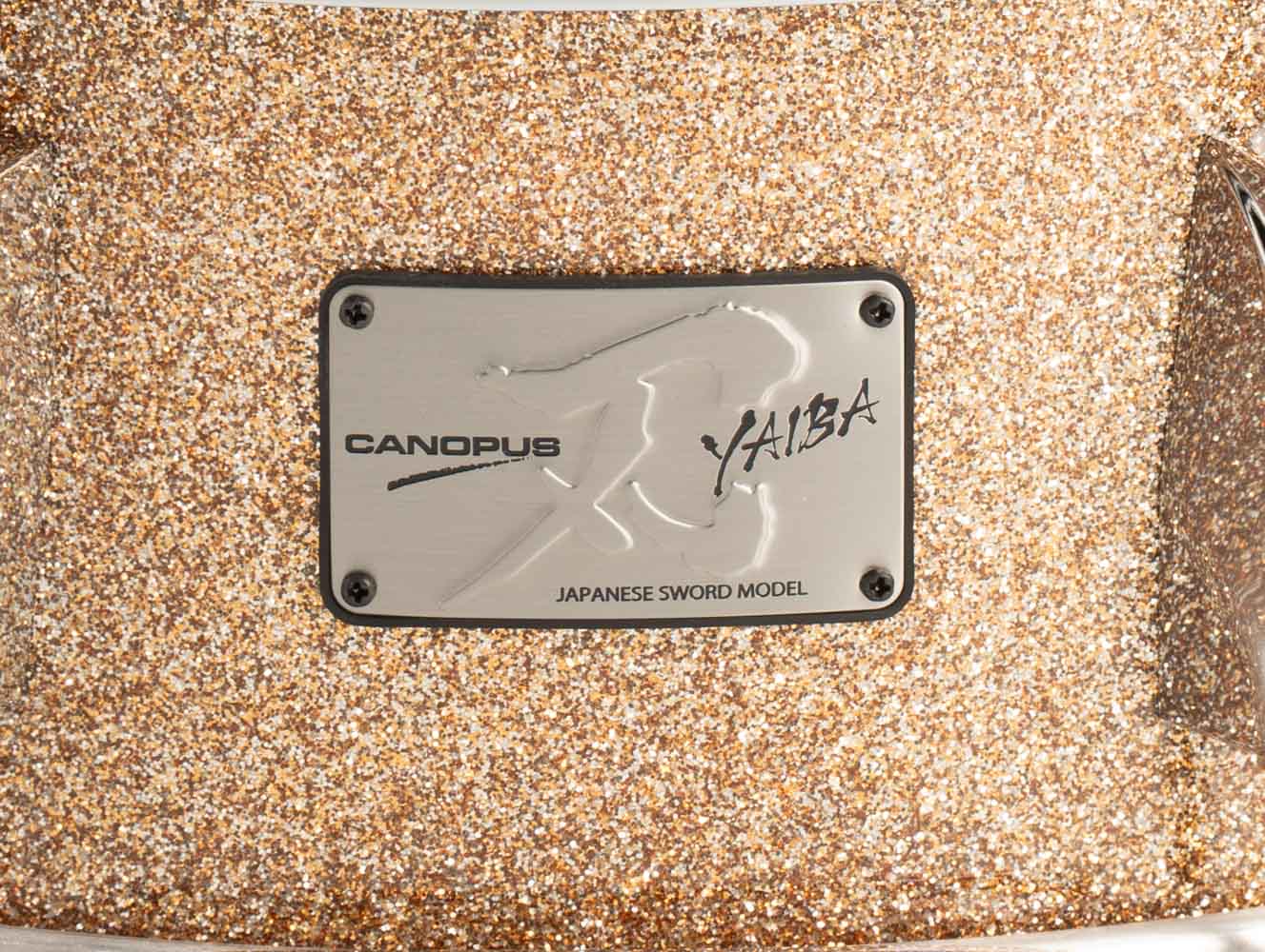 JSM-1455 CPS 刃 YAIBA Maple Snare Drum Champagne Sparkle LQ