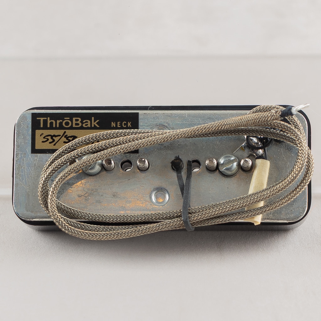 55/'56-SB P-90 MXV "Neck" ~Aged Black 7.6k long A2~