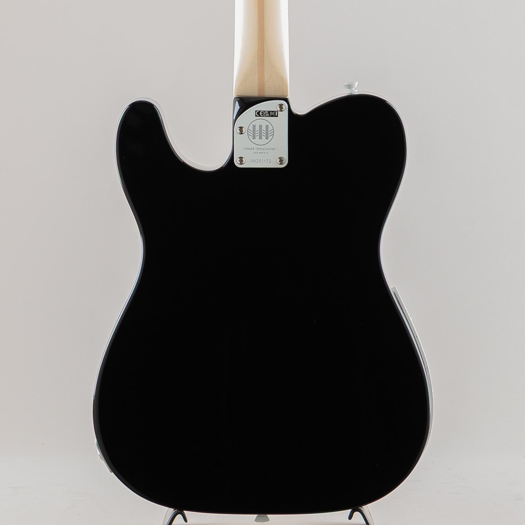 Jack White Triplecaster Telecaster/Black/Maple Fingerboard