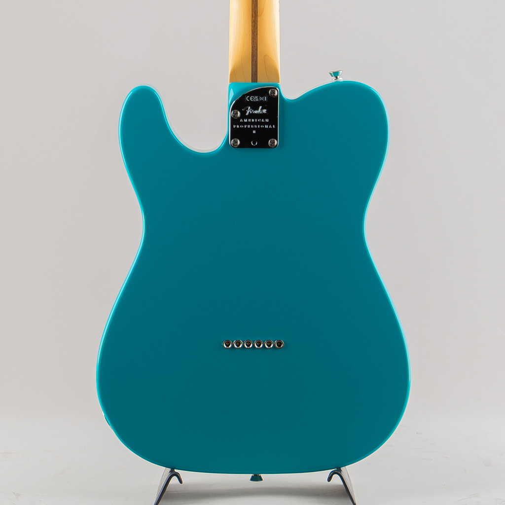 American Professional II Telecaster /Miami Blue/Maple Fingerboard