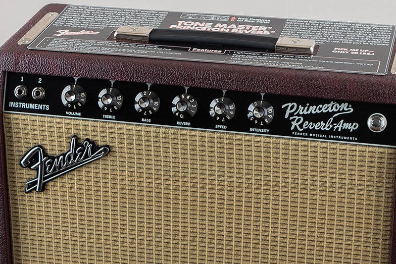 Tone Master Princeton Reverb Wine Red/Bordeaux Factory Special Run 100V JP