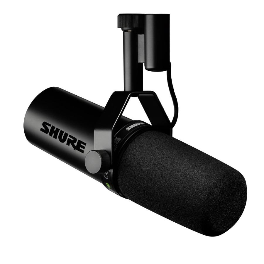 【限定数】 SHURE SM7dB ダイナミック マイク カーディオイド型 《Gator SH-SM7LWCASE(専用ケース) + SH-DESKTOP1(卓上スタンド)付 国内正規品 2年保証》