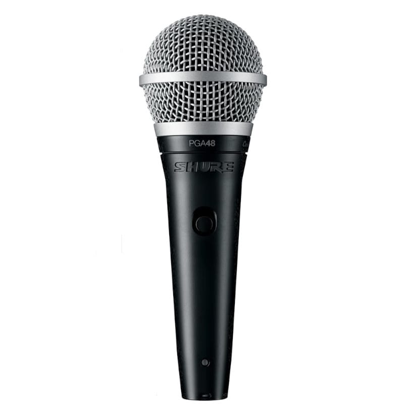 SHURE シュアー PGA48QTR キャノン-ホーンケーブル 付 ダイナミックマイク 《正規輸入品 2年保証》