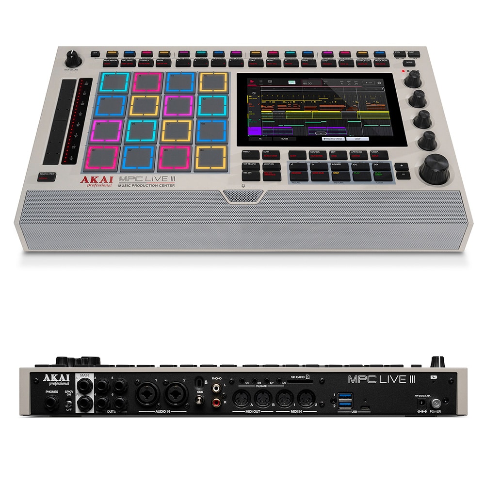 《限定カラー》 AKAI アカイ MPC LIVE 3 Retro サンプラー グルーヴマシーン 音楽制作ツール スタンドアローン