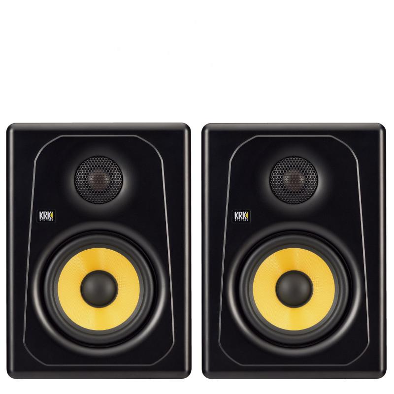 KRK V4 スタジオモニタースピーカー 5インチ ペア V4 スタジオモニタースピーカー KRK V4 スタジオモニター