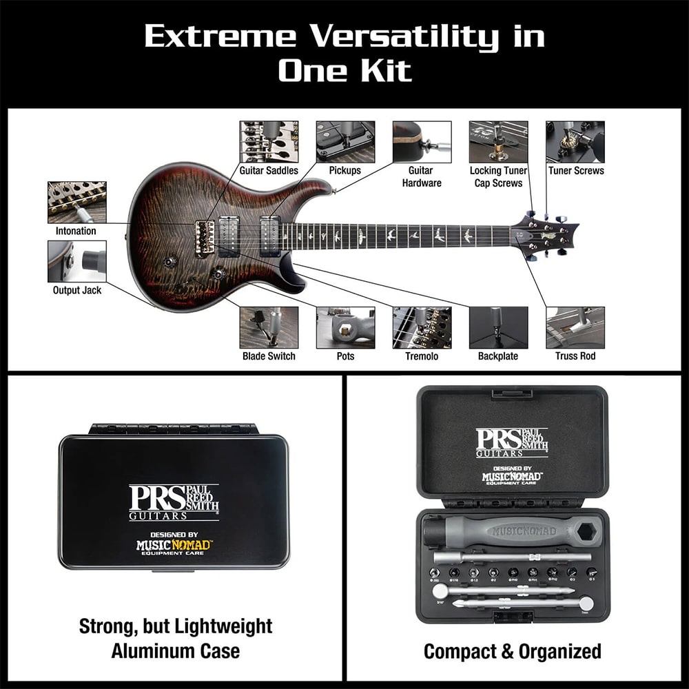 MN252 - PRS Guitars 18 pc. Tool Kit - ポールリードスミス ギター ツール キット
